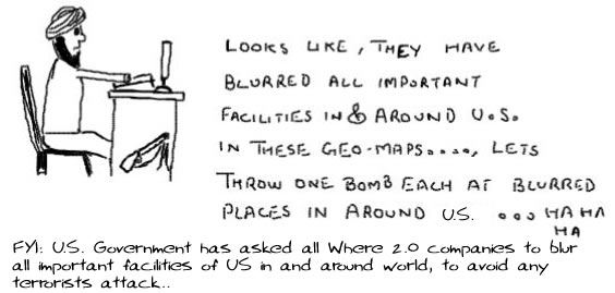 eMaps Blurring, where 2.0, terrorist threats, osama bin laden, usa, funny