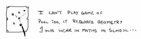 Pool Requires Geometry, Maths, Billiards, Funny, Humor,insane