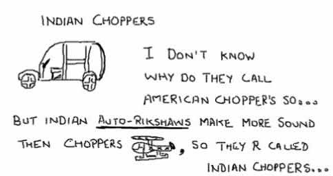 Indian Choppers,rikshaw,american orange county choppers,insane