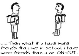 Orkut Friends Online Friends alumni funny humor