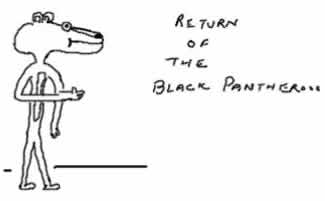 Return of the Black Panther, Pink Panther, insane,cartoons
