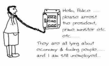 Lying about economy,inflation,economic slowdown