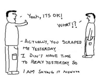 Replied Orally,orkut,social networking