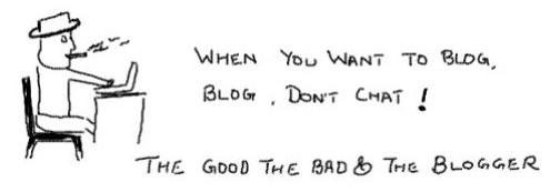 The Good The bad and the ugly Blogger,blogs, web 2.0, blogging, clint eastwood, movie quotes