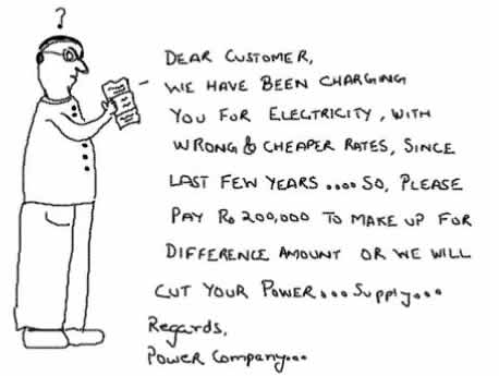 With Love from Power company,electricity cheap rates,amenities,jokes,toons