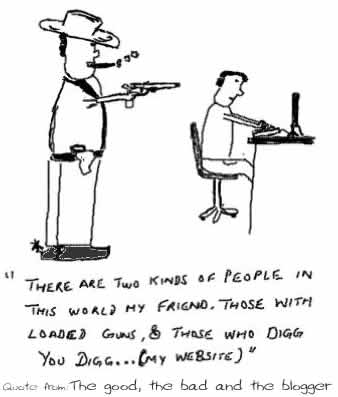 Getting Diggs,Clint eastwood,movie quotes,The good the bad the ugly blogger,