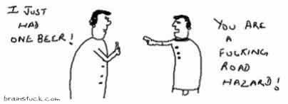 Road Hazard accidents,Drunk Driving, Drinking Beer and Driving, Lifestyle toons,