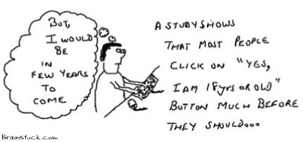 18yrs or old,Adult,I agree,above eligible age cartoon