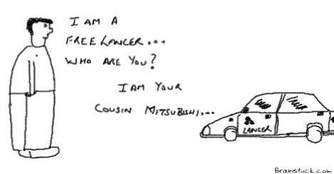 Lancer,FreeLancer, Mitsibushi Lancer, Lancer Cousins