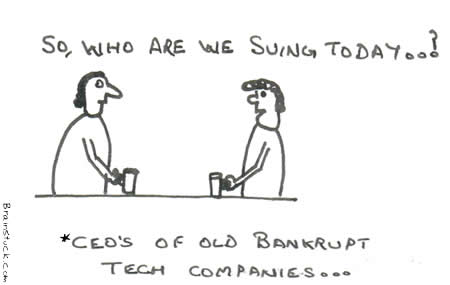 Bankrupt CEOs of Technology Companies,Patents,Codes,infringement,Suits