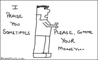 Gimme your money, appraisal, 