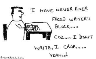 Writer’s Block,I Crap,Insane,Stupid,Comics
