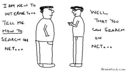 Searching on Net,New to Internet, Google search, Simplification search, Newbie, Fish,Search Engines, Human Powered, Crap