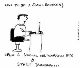 Social Drinker,Social networking sites,Drunkard,Alcohol,Rehabilitation
