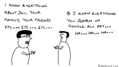 I know everything, Search of Google,Privacy, Net Identity