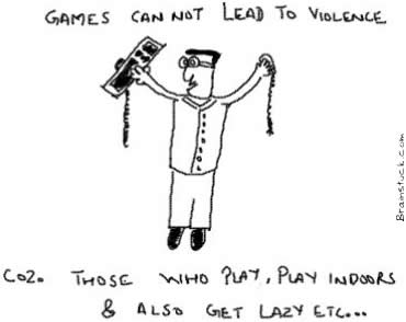 video games cannot lead to violence,Games,PC Games, Violence, Nerds,Gamers,geeks,