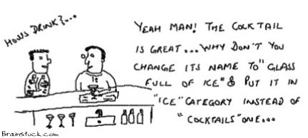 Cocktail or Icetail, Name this cocktail as glass full of ice and put in Ice section than in cocktail category