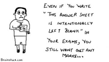 This answer sheet is intentionally left blank in examination