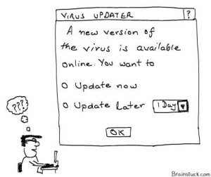 Virus Updater - A new version is available online