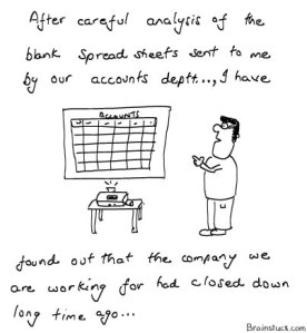 Blank Spreadsheets of accounts - Company accounts