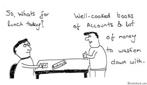 Well Cooked books and lot of money to digest them down- Manipulation of accounts.