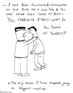 Bloggers' meet ups - reason I do not visit them, tweetups