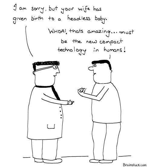 Monster Baby, Deformity, Insane cartoon, Compact Human Technology