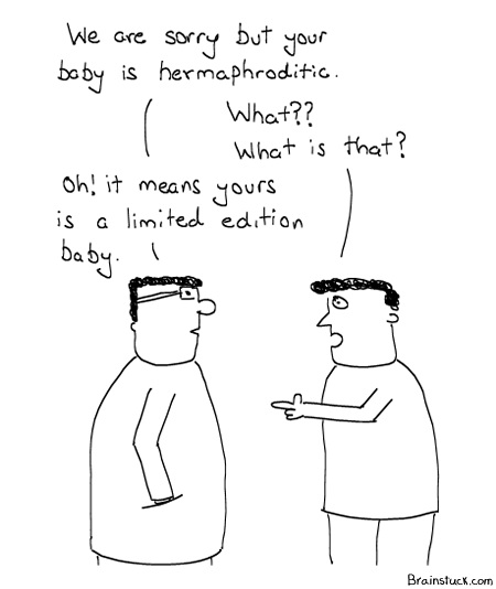 Hermaphroditic, Eunuch, Baby Marketing, Doctors, Shit toon