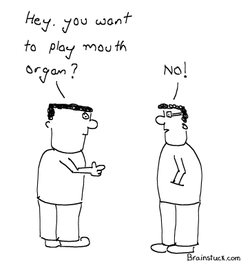 Mouth Organ, Flute, Bagpiper,  HAHA, Funny, Insane,buccal coitus, Cartoons