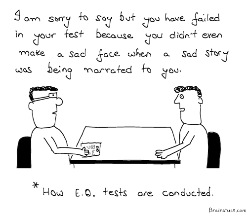 Emotional Intelligence Quotient, E.Q., Sad Story, Sad Faces,cry baby, Emoticons, Interview, Emotions, I.Q. , cartoons, comics
