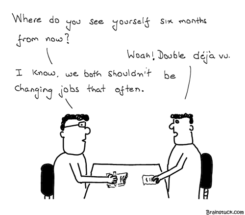 Human Resource, HR, Organization, Déjà vu, Employer, Employee, Shit Comic, Cartoons, Webcomic, India  